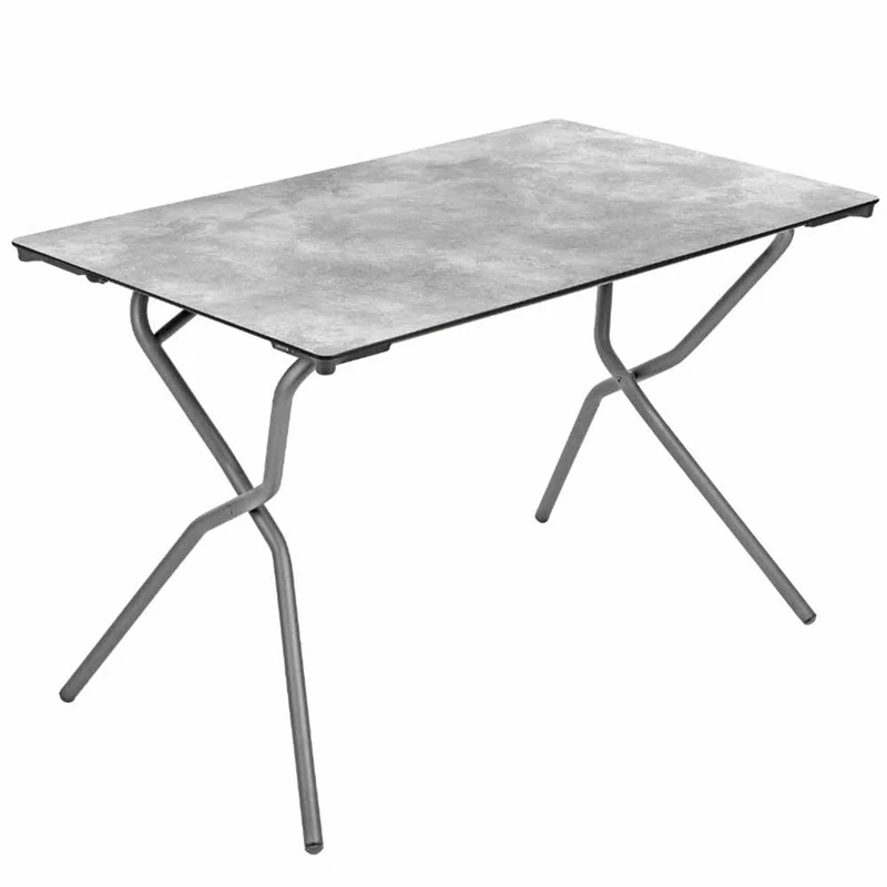 Tavolo Lafuma Anytime HPL Ciment Titane 110x68cm LFM5105.9815