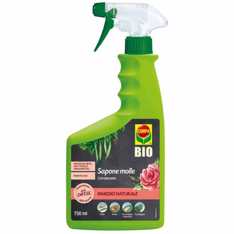 Insetticida Sapone molle Compo Bio spray 750ml
