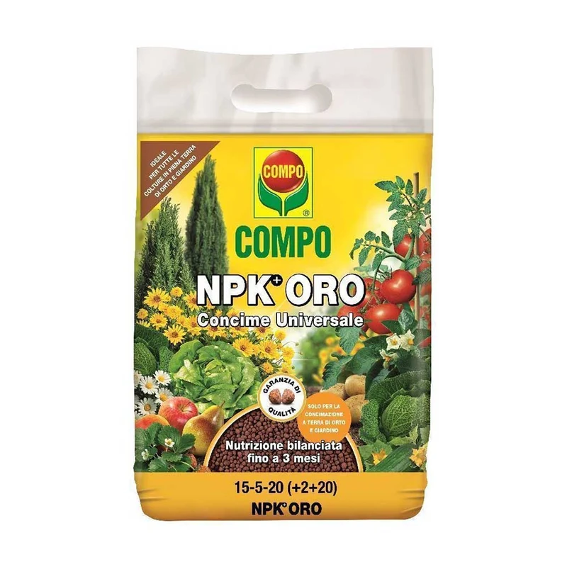 Concime universale granulare NPK ORO 4Kg Compo