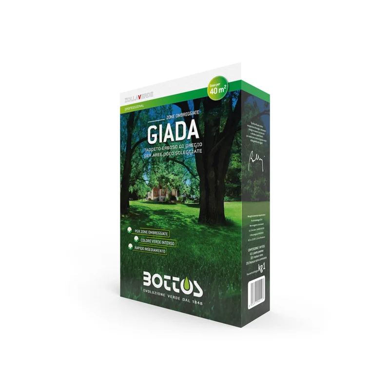 Sementi per prato Zollaverde Giada 1kg Bottos