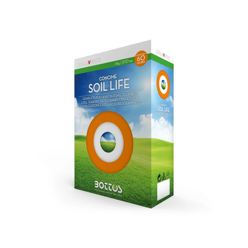 Concime per prato Zollaverde Soil Life 4kg Bottos