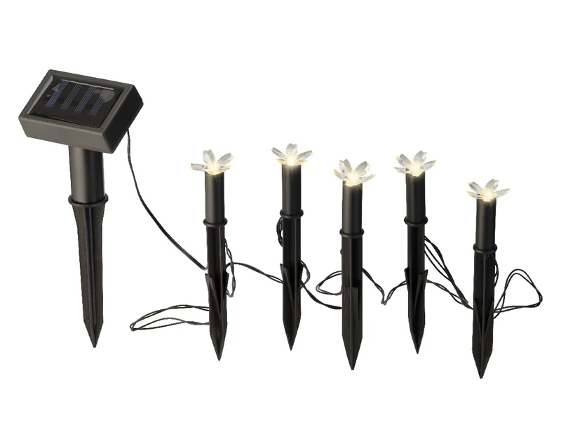 LUCI SEGNAPASSO SOLARI INSETTI/FIORI MODELLO A SCELTA 150CM