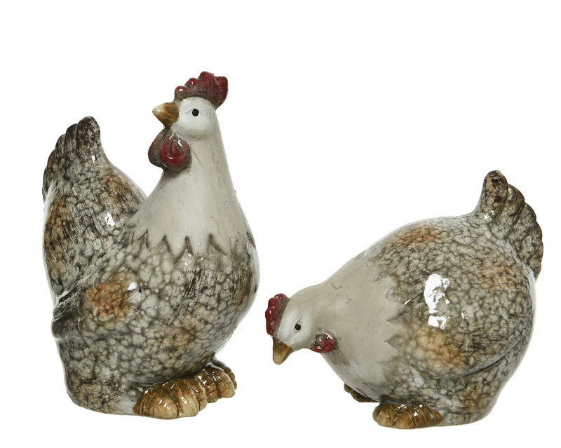 STATUA GALLO 17CM ASSORTITA