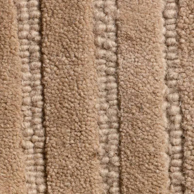 Tappeto MORO rettangolare, lana, beige scuro