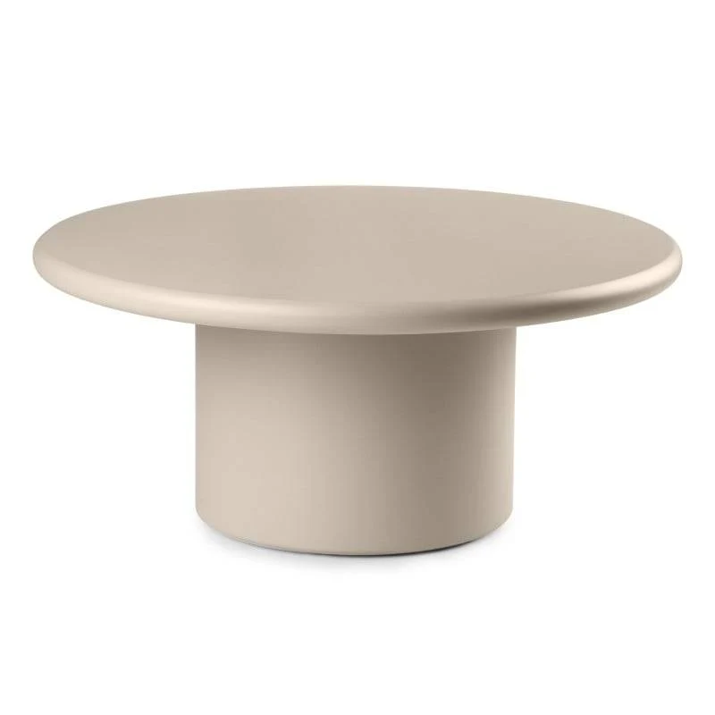 Tavolino ARDO 80 cm, beige scuro, opaco