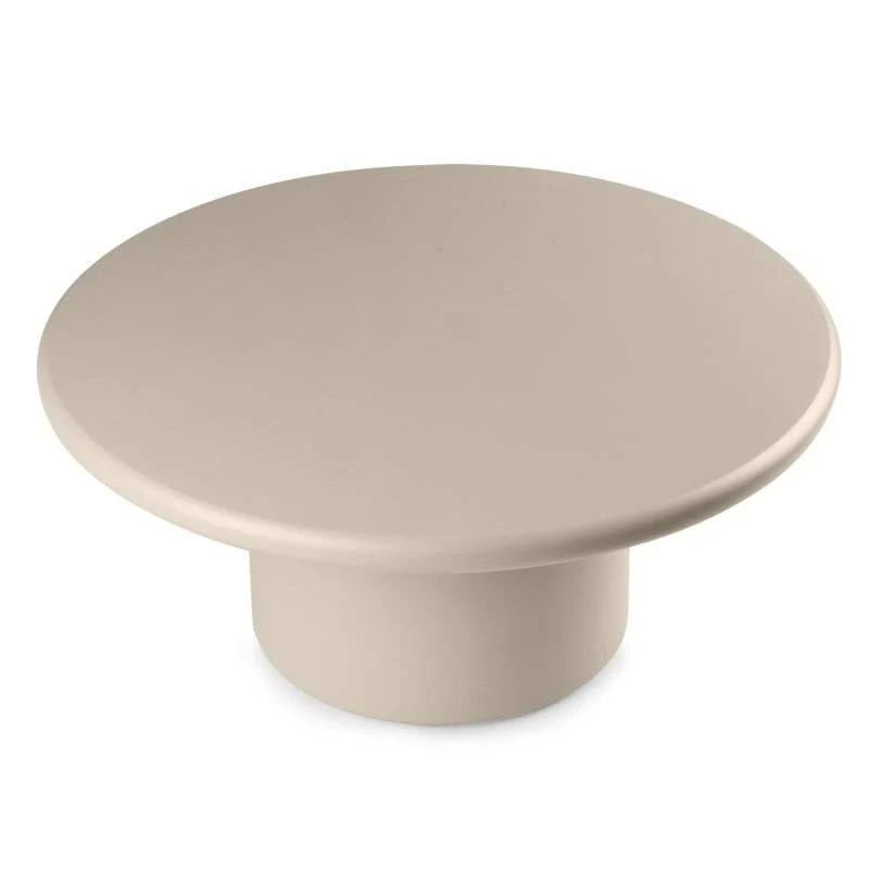 Tavolino ARDO 80 cm, beige scuro, opaco