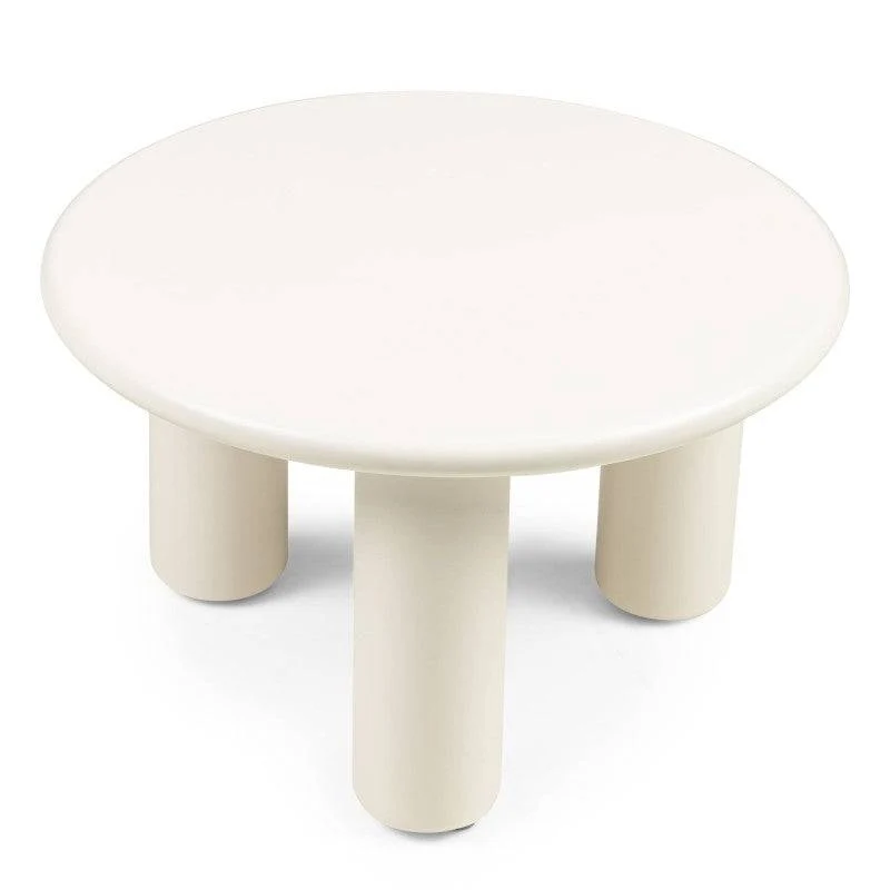 Tavolino TONI 60cm panna finitura opaca