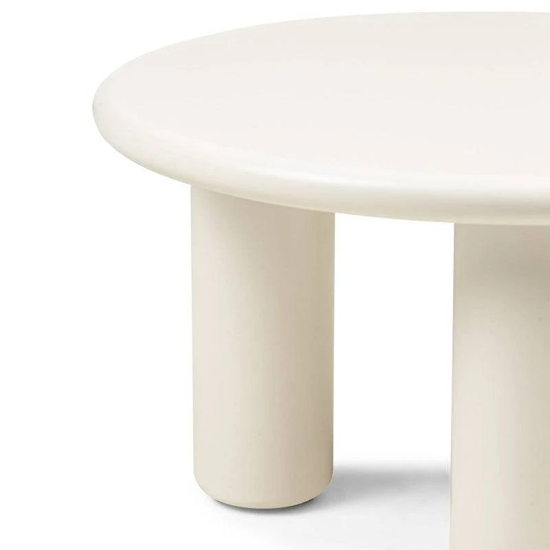 Tavolino TONI 60cm panna finitura opaca