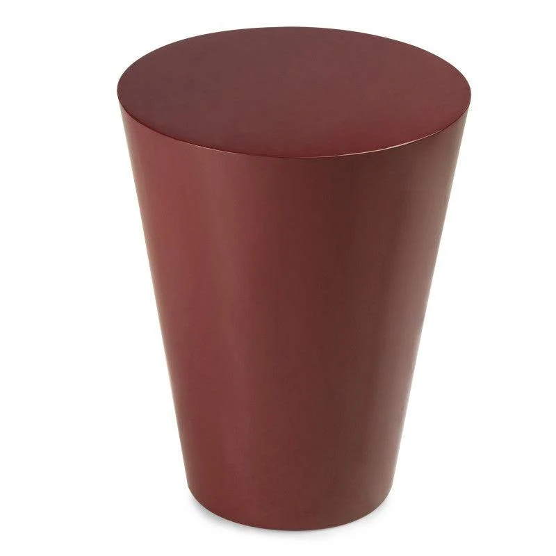 Tavolino ELISSA TALL 40 cm Bordeaux Lucido