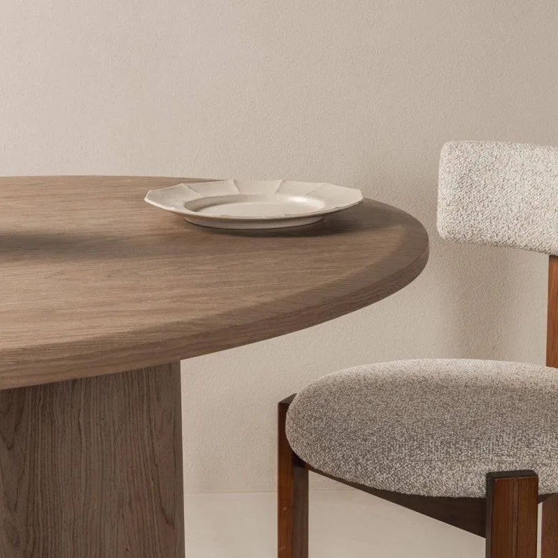 VISPI Tavolo da Pranzo 140 cm, Noce