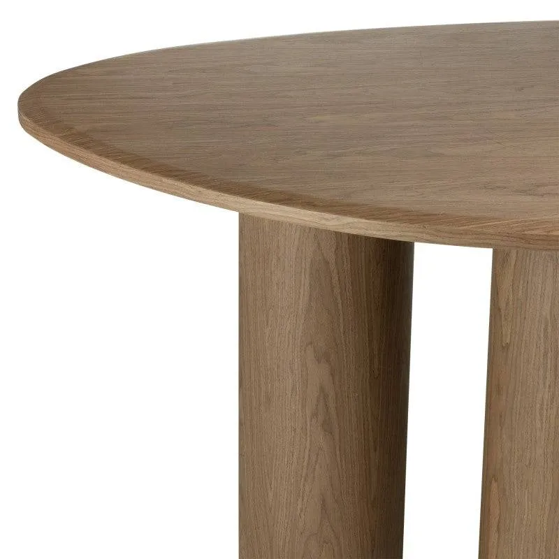 VISPI Tavolo da Pranzo 140 cm, Noce