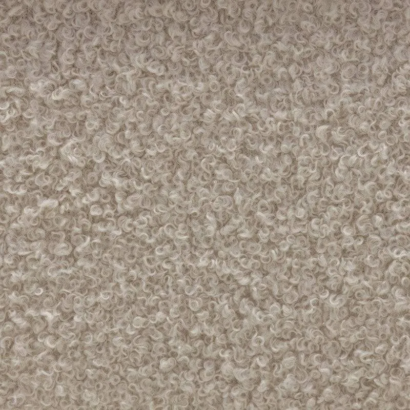 Panchetta FOPPO Bouclé Beige Chiaro, Noce Wisconsin
