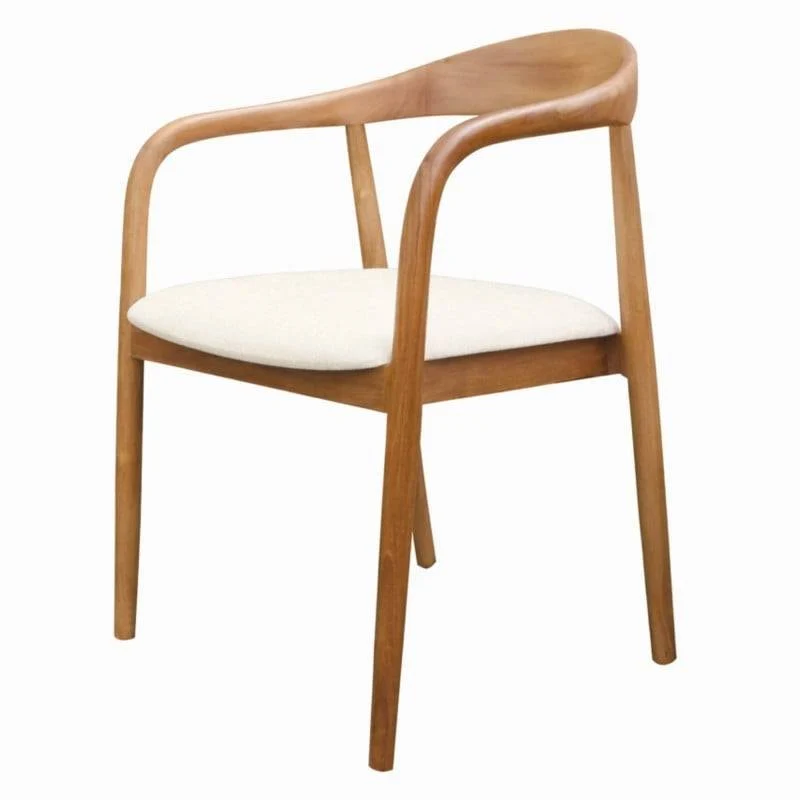 Sedia UDVIKA 2.0, legno naturale/panna