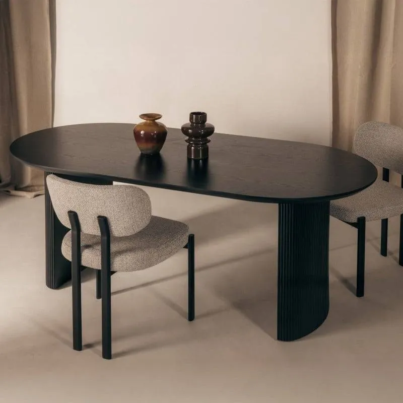 Tavolo da Pranzo RIZIO 180 cm - Nero