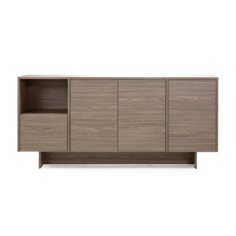 Cassettiera ANSO 4 Ante - Rovere Perlato
