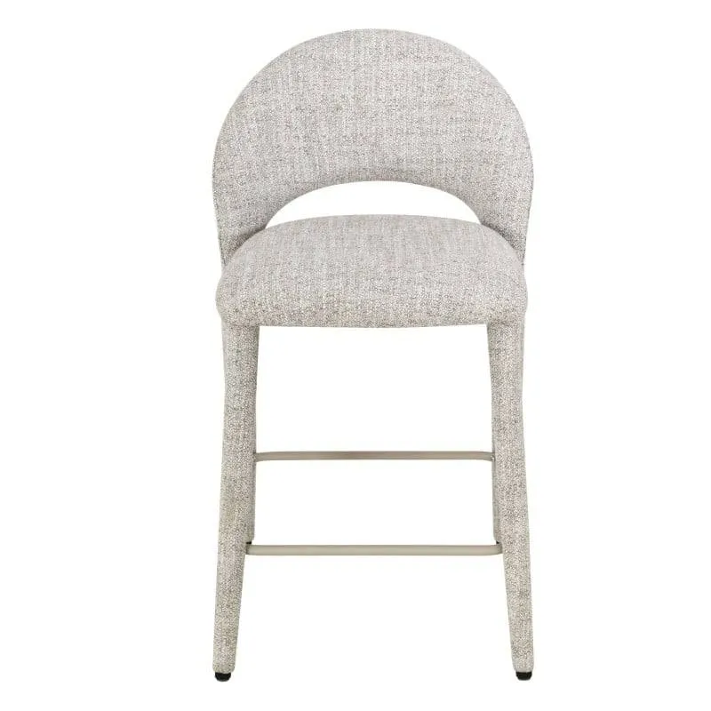 Sgabello bar LLAT, beige-marrone