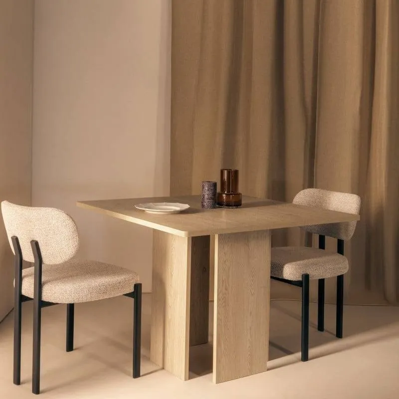 Tavolo da pranzo ASPER 100 cm, rovere Cremona Torro