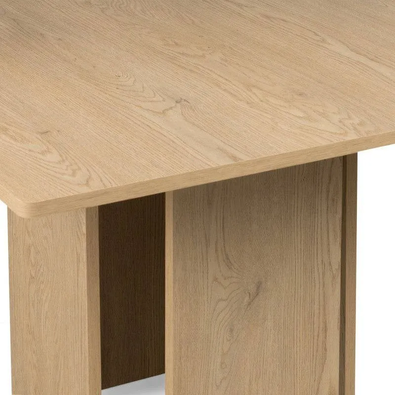 Tavolo da pranzo ASPER 100 cm, rovere Cremona Torro