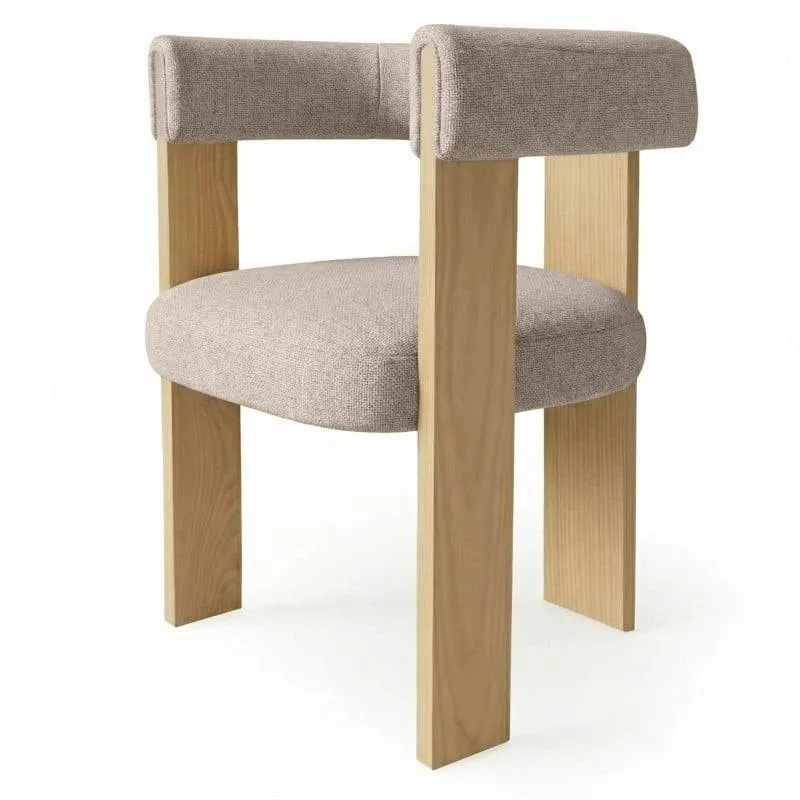 Sedia INDO, Beige/Frassino