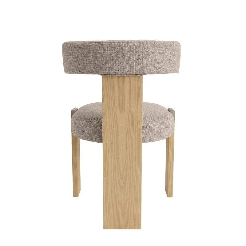 Sedia INDO in legno, Beige/Frassino