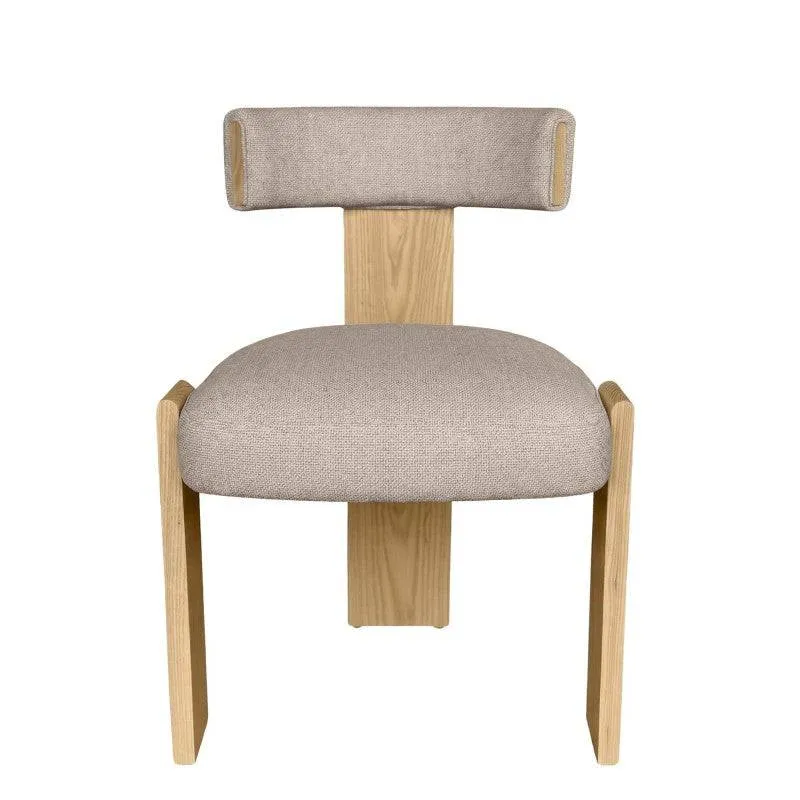 Sedia INDO in legno, Beige/Frassino