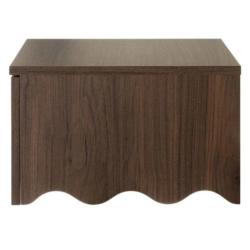 Comodino TIM Villa Walnut con Onda
