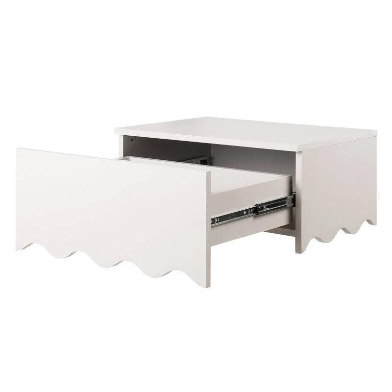 Comodino TIM Cashmere con Onda