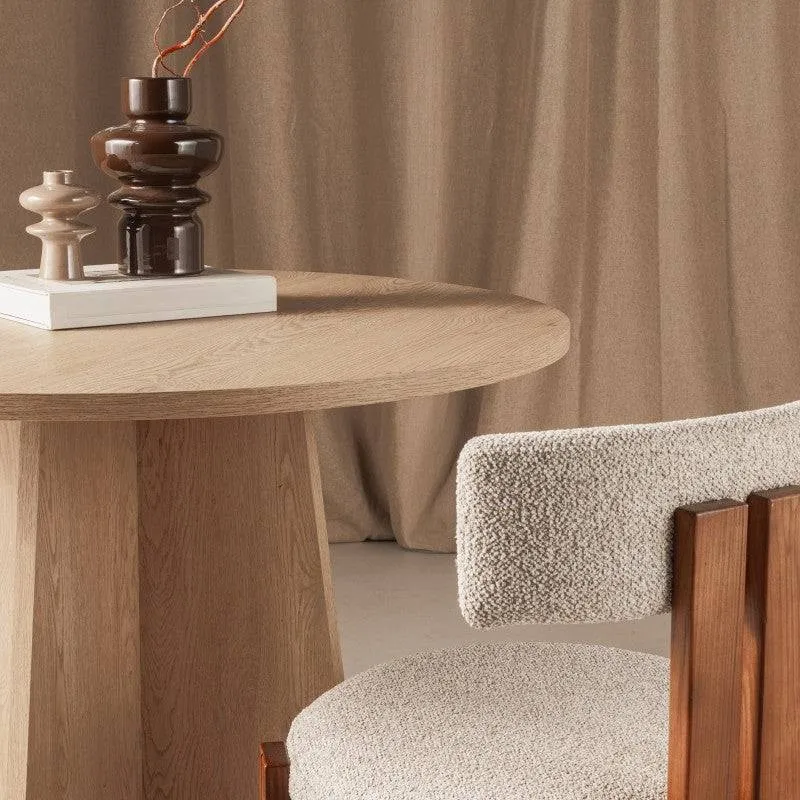 Tavolo da pranzo rotondo CRANE II 100 cm Rovere