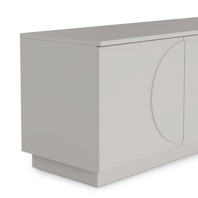 Mobile TV LOONA cashmere con archi