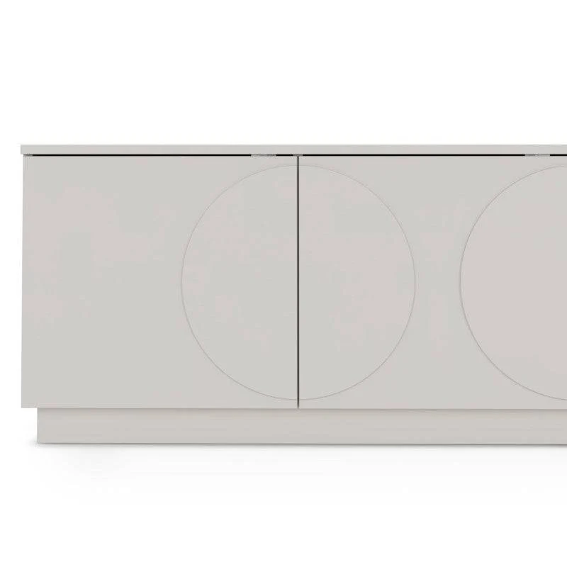 Mobile TV LOONA cashmere con archi