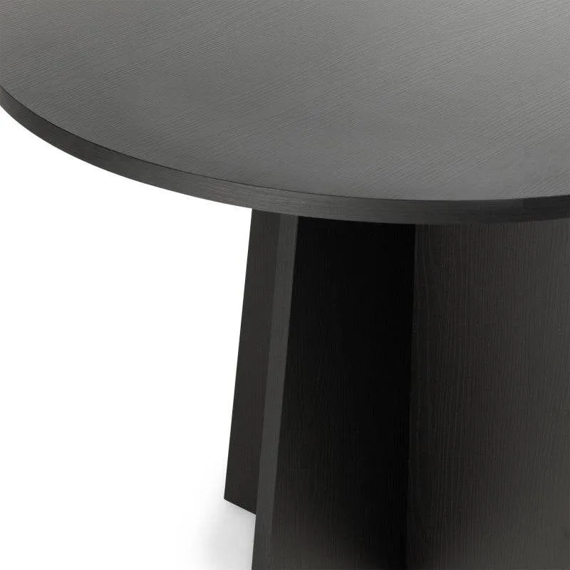 Tavolo rotondo ERLO 100 cm Nero