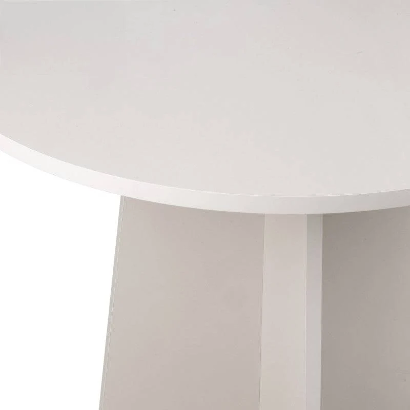 Tavolo da pranzo rotondo ERLO 100 cm, cashmere