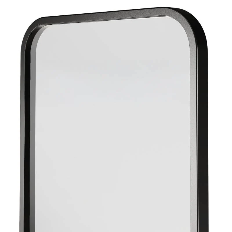 Specchio SIMPLE II 60x160 cm, cornice nera in legno
