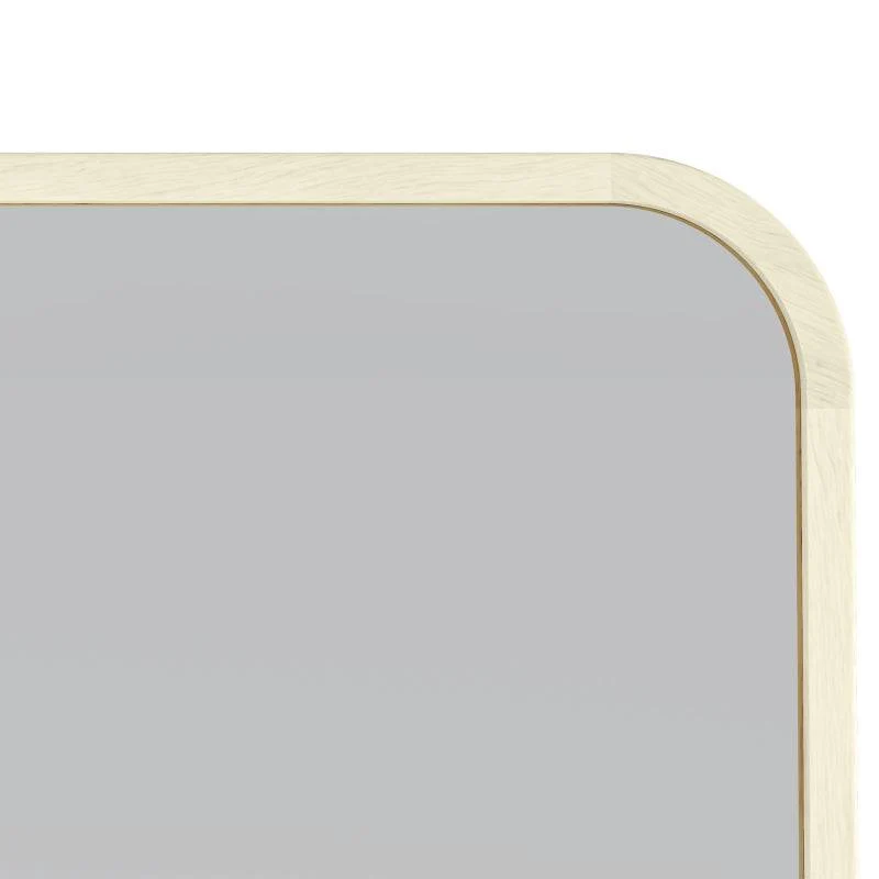 Specchio SIMPLE II 60x160 cm, forma rettangolare, legno naturale