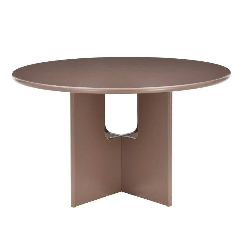 Tavolo da pranzo HOLL, 120 cm rotondo, marrone