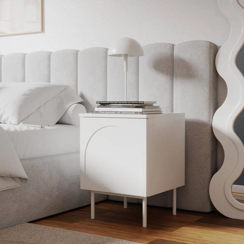 Comodino AESTHETIC, bianco