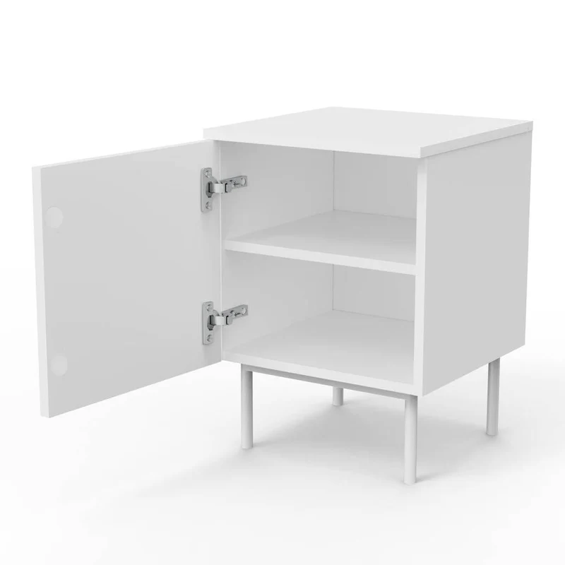 Comodino AESTHETIC, bianco