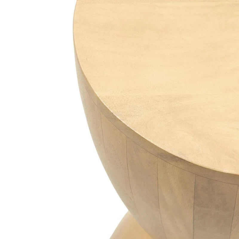 Tavolino Laterale HORSA 35 cm, Legno di Mango