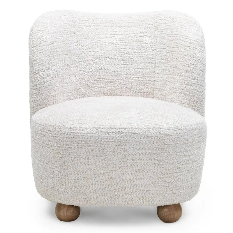 Poltrona Relax IMAMI, Beige, Forme Arrotondate