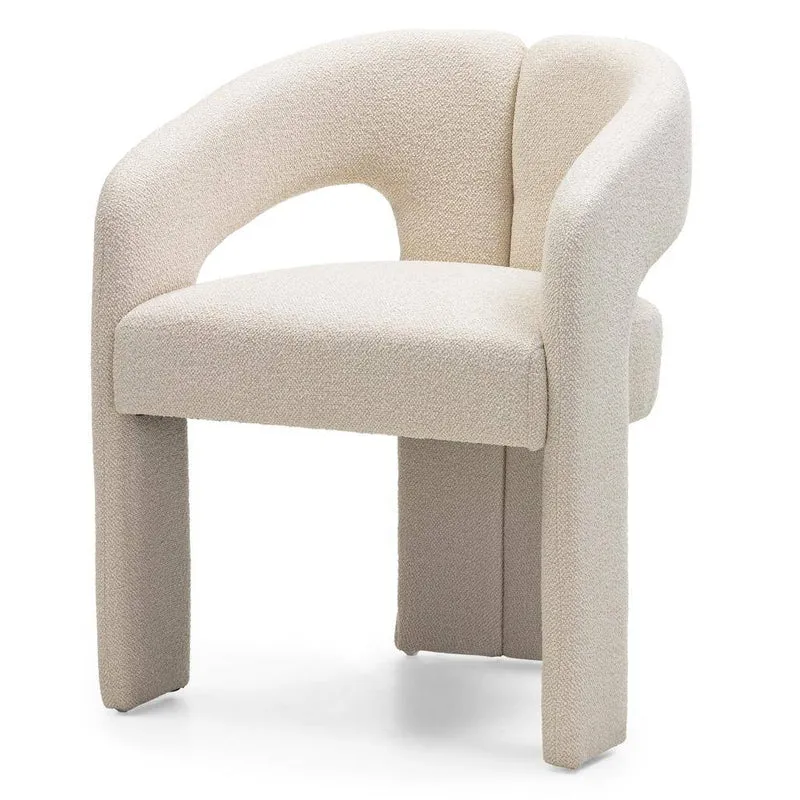 Sedia imbottita JOEL, beige