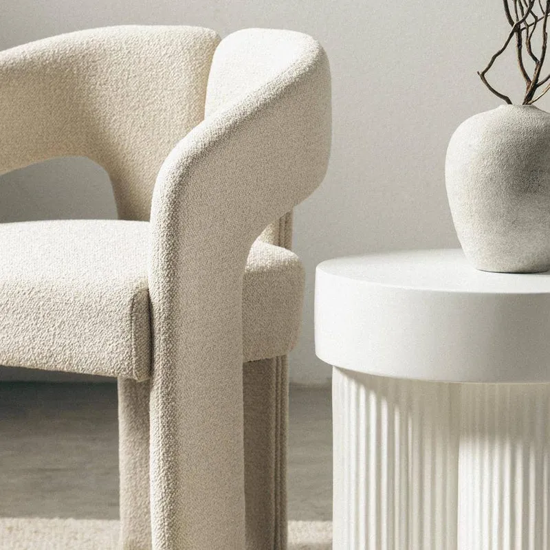 Sedia imbottita JOEL, beige