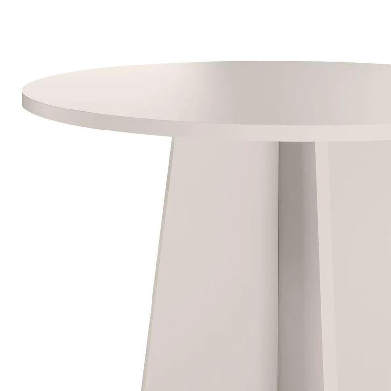 Tavolo da Pranzo Rotondo LALUQ 100 cm Cashmere