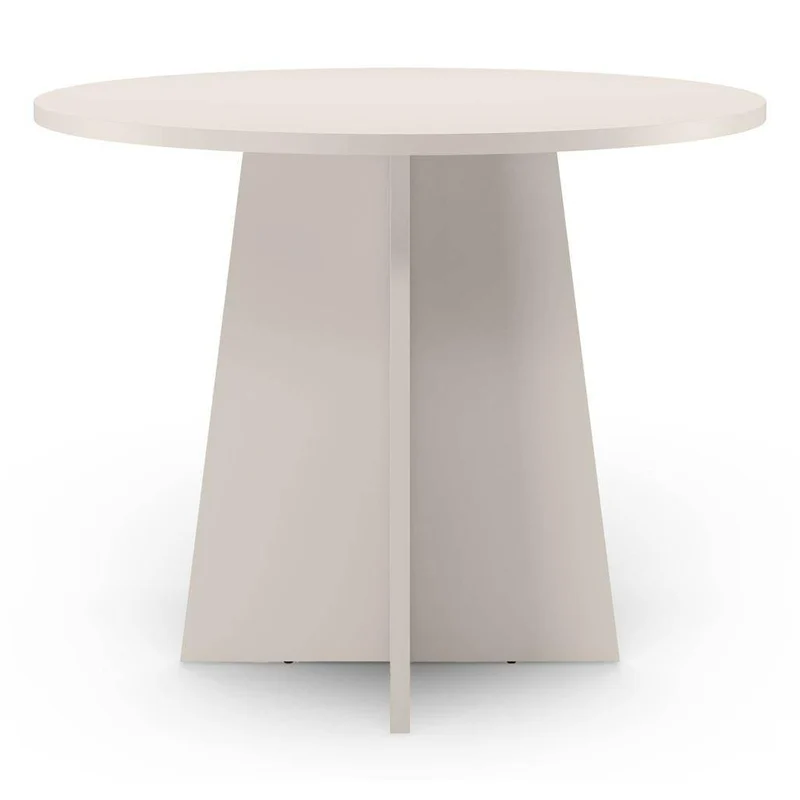 Tavolo da Pranzo Rotondo LALUQ 100 cm Cashmere