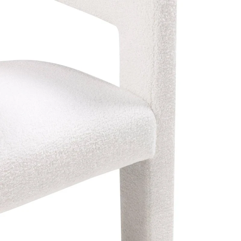 Poltrona Relax LAUREN Crema Bouclé