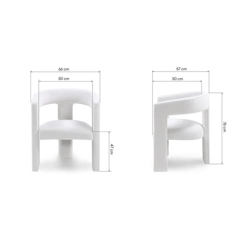 Poltrona Lounge LAUREN VELVET, velluto beige