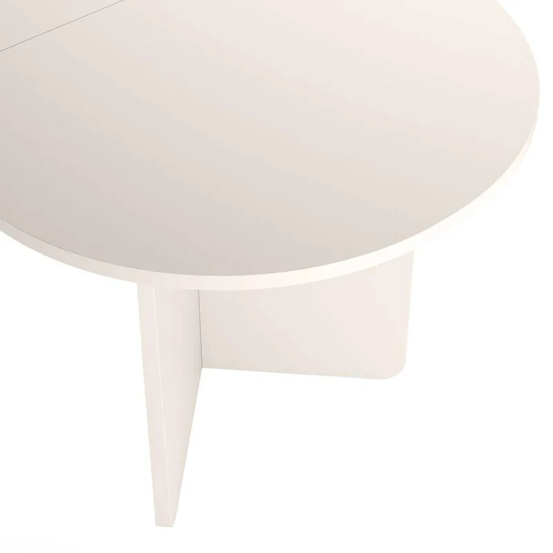 Tavolo estensibile MADERICK 140-200 cm, ovale, cashmere