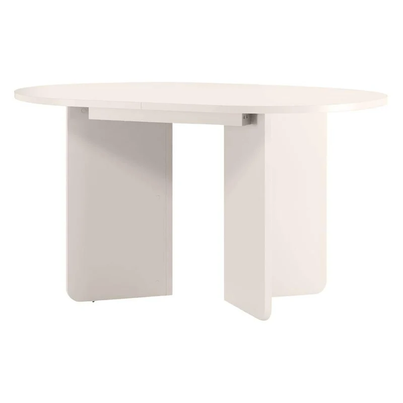 Tavolo estensibile MADERICK 140-200 cm, ovale, cashmere