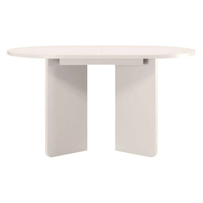 Tavolo estensibile MADERICK 140-200 cm, ovale, cashmere