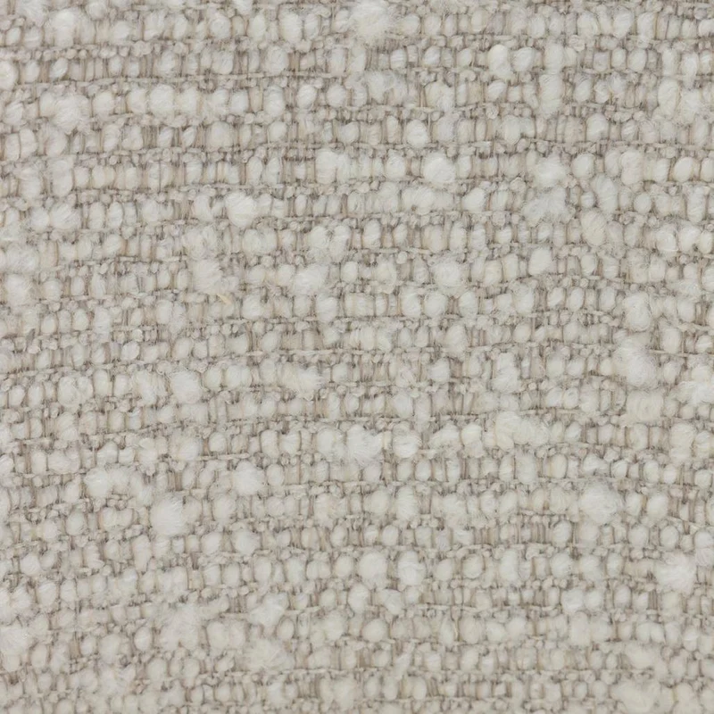 Sedia imbottita MALI beige, forme arrotondate