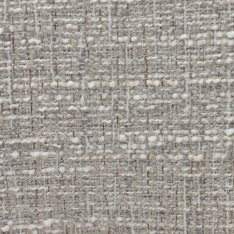 Sedia imbottita MALI beige-grigio, forme arrotondate